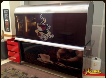 Large Coffee Cart : X-Line Closed