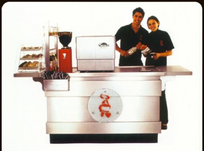Small Coffee Market Cart (front)