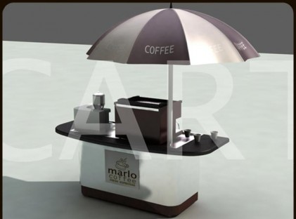 Small Coffee Cart : Marlo Coffee (front)
