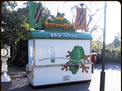 BBQ Cart : Taronga Zoo