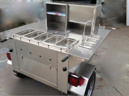 Food Trailer : Hot Dog Cart