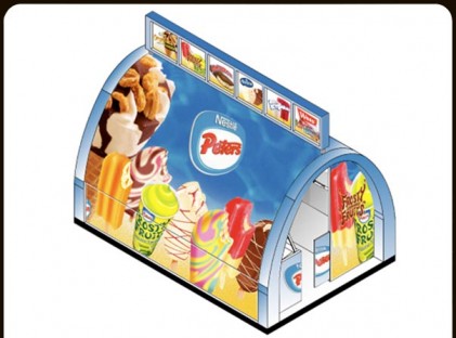 Ice Cream Kiosk : Peters 1