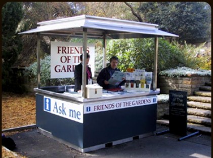Kiosk : Friends of the Gardens