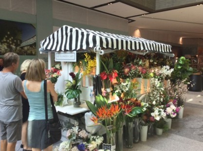 Merchandising Flower Cart