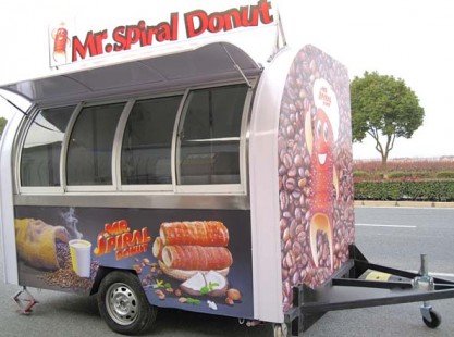 Mr Spiral Donut Trailer