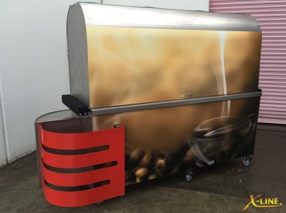 X-Line Large Coffee Cart  Holroyd Council