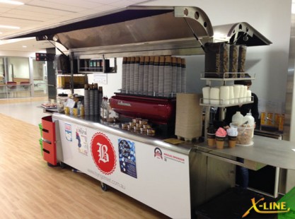 Extra Large Coffee Cart: X-Line Byng St