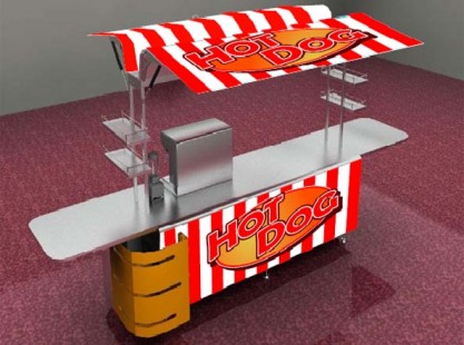 Food Cart: Hot Dog X-Line