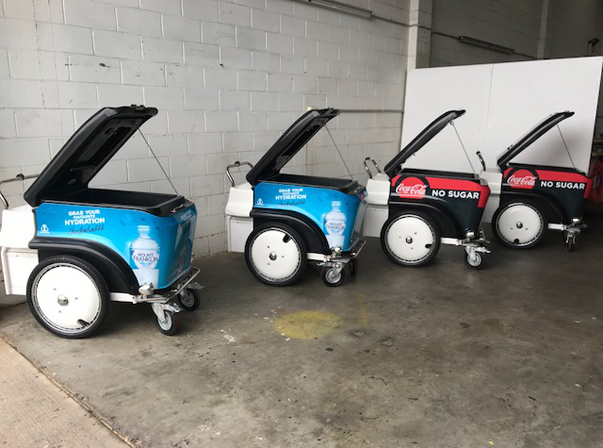 A1 Insulated Push Carts