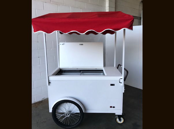 Battery Ice Cream Cart/ Canopy or Umbrella