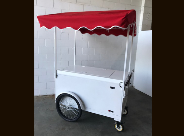 Battery Ice Cream Cart/ Canopy or Umbrella