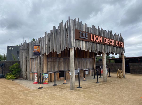 Kiosk Sydney Zoo Lion Deck