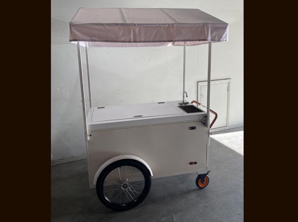 Icecream Cart Canopy and Sink