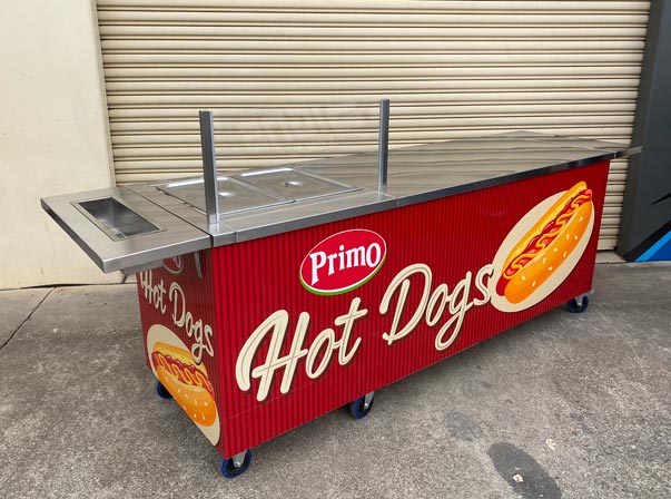 Primo Hot Dog Cart
